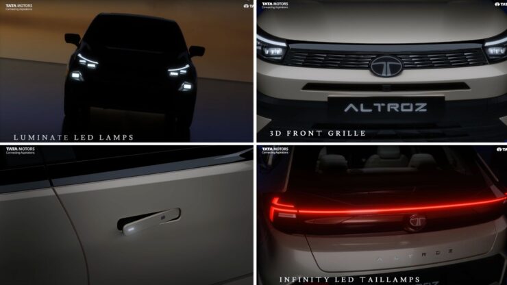 Tata Altroz facelift teased